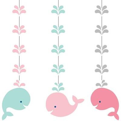 Hanging Cutouts - Lil Spout Pink
