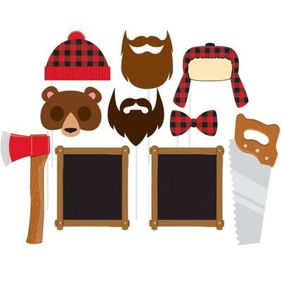 Photo Props - Lumberjack - 10pcs
