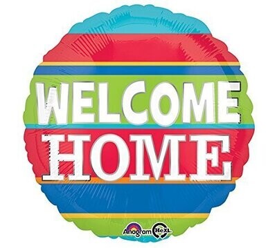Foil Balloon - Welcome Home - 18&#39;&#39;