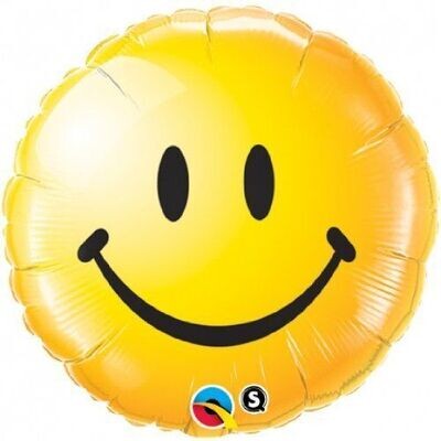 Foil Balloon-Smiley Face-18&#39;&#39;