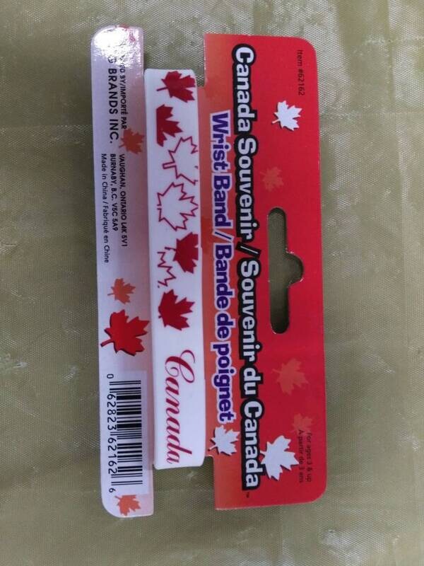 Canada Souvenir-Wristband White