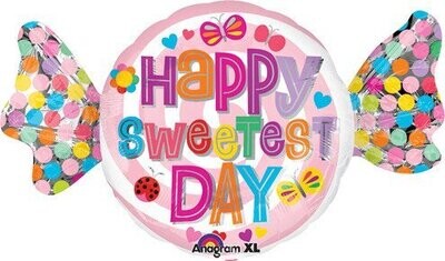 Foil Balloon-Happy Sweetest Day SuperShape 29&quot;