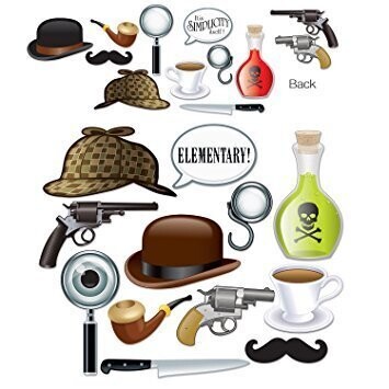 Sherlock Holmes - Photo Fun Signs - 12pk