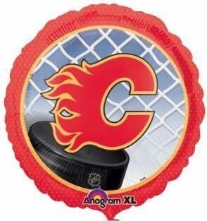 Foil Balloon-Calgary Flames 18&quot;