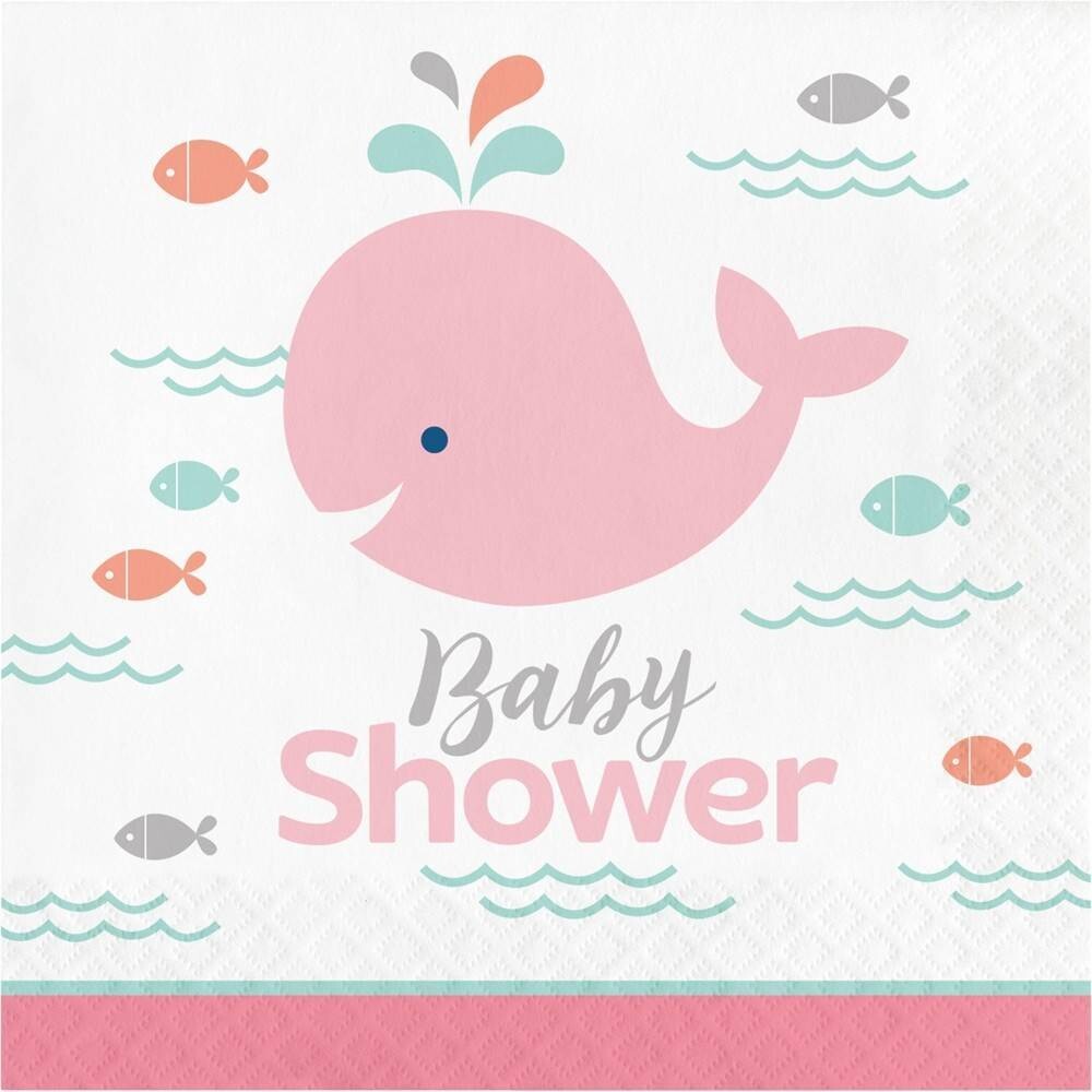 Luncheon Napkins- Lil Spout Pink- 16pk-2ply