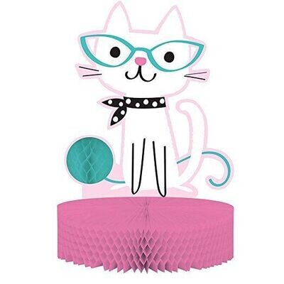 Centerpiece-Cat Purr-fect Party-9&#39;&#39;x12&#39;&#39;