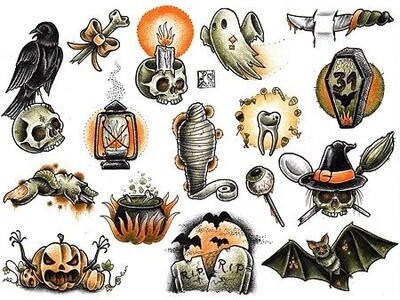 Tatoo-Halloween
