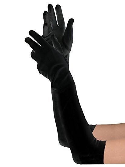 Gloves- Extra Long Black - One Pair