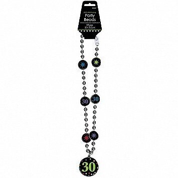 Party Beads - 30th Birthday