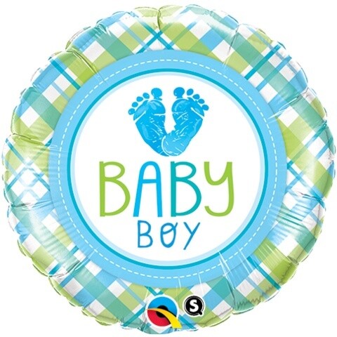 Foil Balloon-Baby Boy 18&quot;