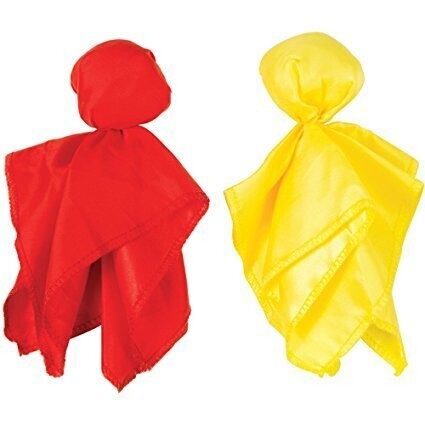 Penalty Flag-Red and Yellow-7&#39;&#39;x2&#39;&#39;-2pk
