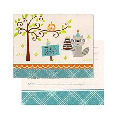 Invitations - Happi woodland - Blue