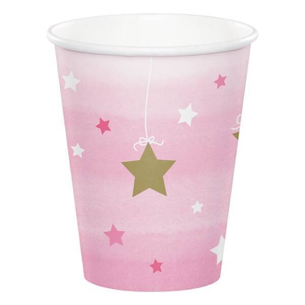 Cups - One Little Star Pink
