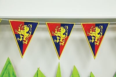 Medieval Pennant Banner - 12 ft.