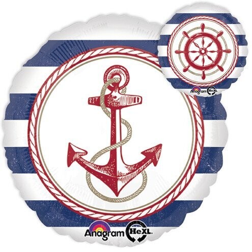Foil Balloon-Anchor 17&quot;