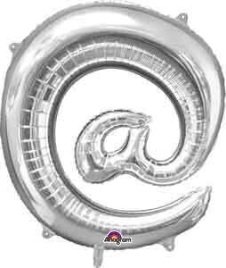 Foil Balloon-Silver @ 32&quot;