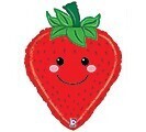 Foil Balloon - Strawberry 26&quot;