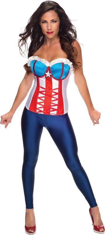 Costume-American Dream Corset-Adult Medium