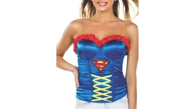 Costume-Super Girl Corset-Adult Large