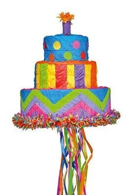 Pinata - Birthday Cake - 1pc
