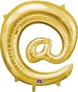 Foil Balloon-Gold @ 32&quot;