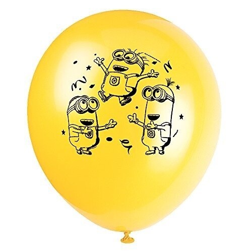 Balloons-Latex-Despicable ME-Minions-12&#39;&#39;-8pk