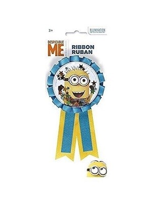 Award Ribbon-Despicable Me Minion-1pkg-5.5&quot;