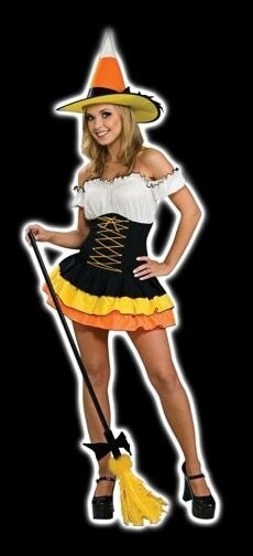 Costume-Girl-Candy Corn Cutie - Medium (Teen)