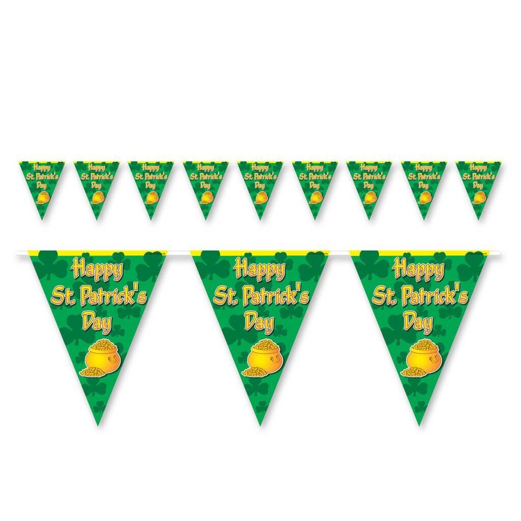 Happy St. Patrick&#39;s Day Pennant Banner