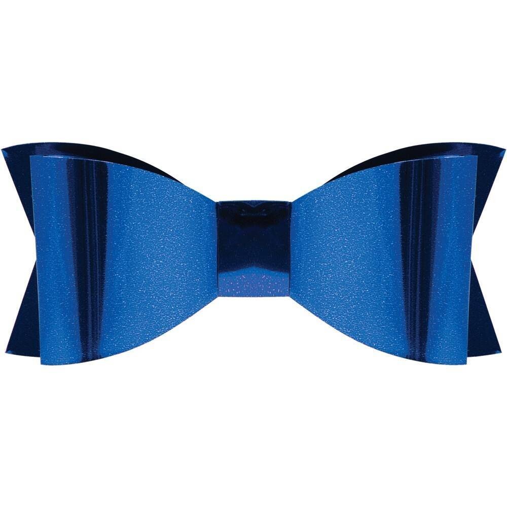 Bow Tie - Blue-1.75&#39;&#39;x4&#39;&#39;-Foil