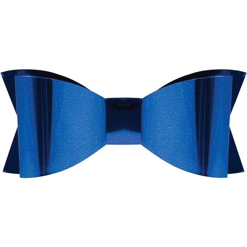 Bow Tie - Blue-1.75&#39;&#39;x4&#39;&#39;-Foil