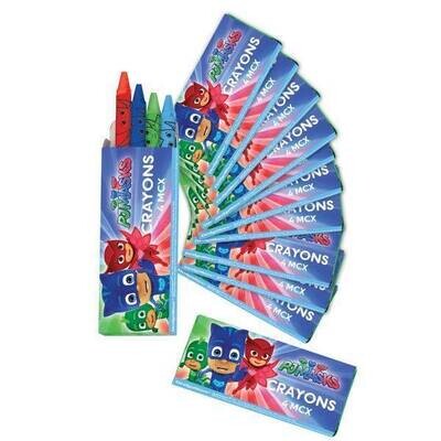 Crayons-PJ Masks-12packs/4 each