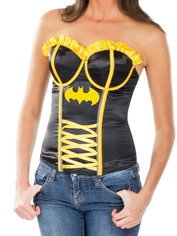 Costume-Bat Girl Corset-Adult Small