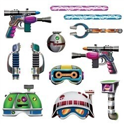 Space - Fun Photo Signs - 12pk