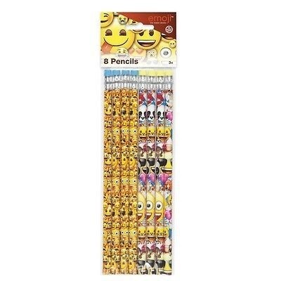 Emoji-Pencil Pack 8pc