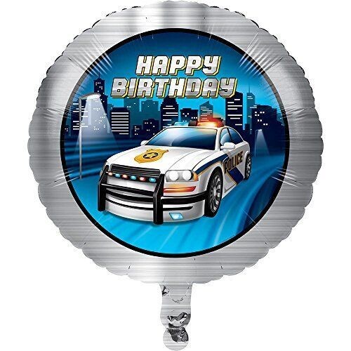 Foil Balloon-Police Party-18&#39;&#39;