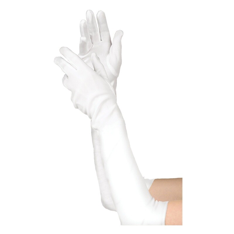 Long White Gloves-Child