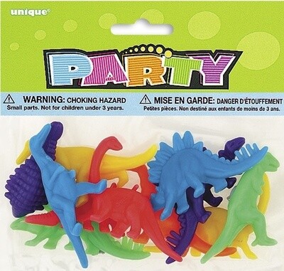 Party Favors-Dinosaurs-Plastic-12pk/3&#39;&#39;
