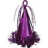 Balloon Weight Purple Cone Hat