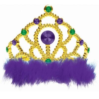 Mardi Gras Tiara - 1pc