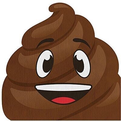 Napkins-LN-Poop Emoji Shaped-12.5&#39;&#39;x12.3&#39;&#39;-16pk