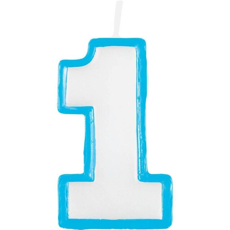 Candle # 1 - Blue