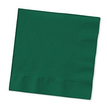 Napkins-BEV-Hunter Green - 2 ply - 50pk- Discontinued