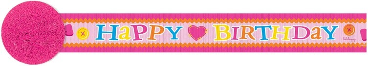 Paper Crepe Streamer-Lala Loopsy-30ft (Discontinued)
