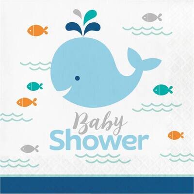 Napkins-LN- Lil Spout Blue- 16pk-2ply