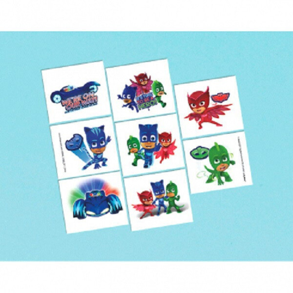 Tattoos-PJ Masks-8pk