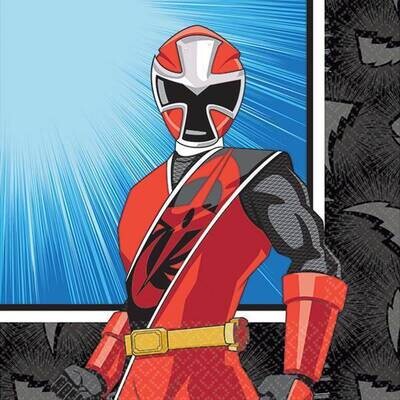 Napkins-BEV-Power Rangers Ninja Steel-16pk-2ply