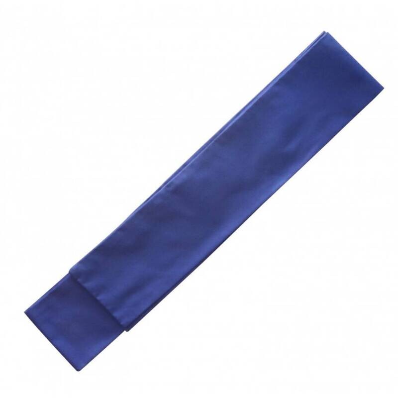 Satin Sash-Blue-Customizable-One Size Fits Most-1 Count