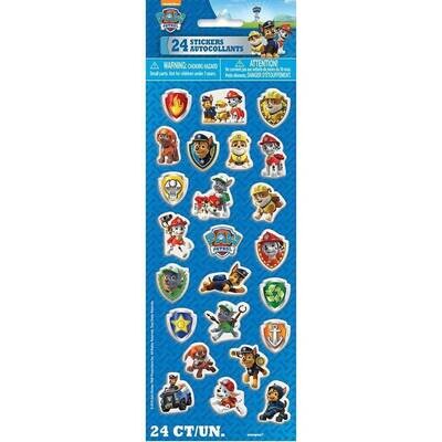 Puffy Stickers-Paw Patrol-24pcs