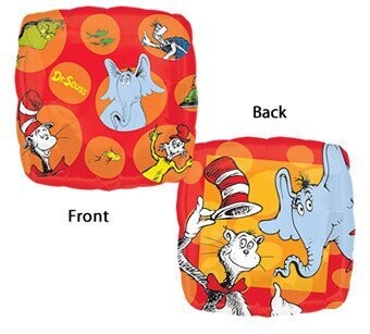 Foil Balloon - Dr. Suess 18&quot;